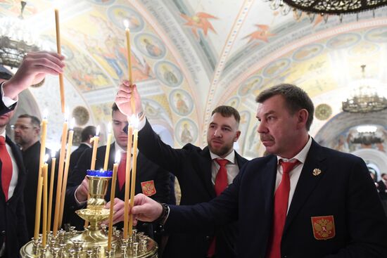 Patriarch Kirill holds gratitude service for Russian Olympic athletes