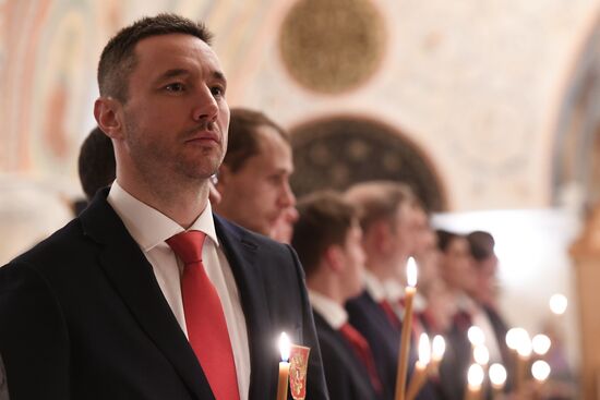 Patriarch Kirill holds gratitude service for Russian Olympic athletes