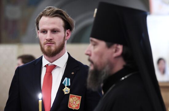 Patriarch Kirill holds gratitude service for Russian Olympic athletes