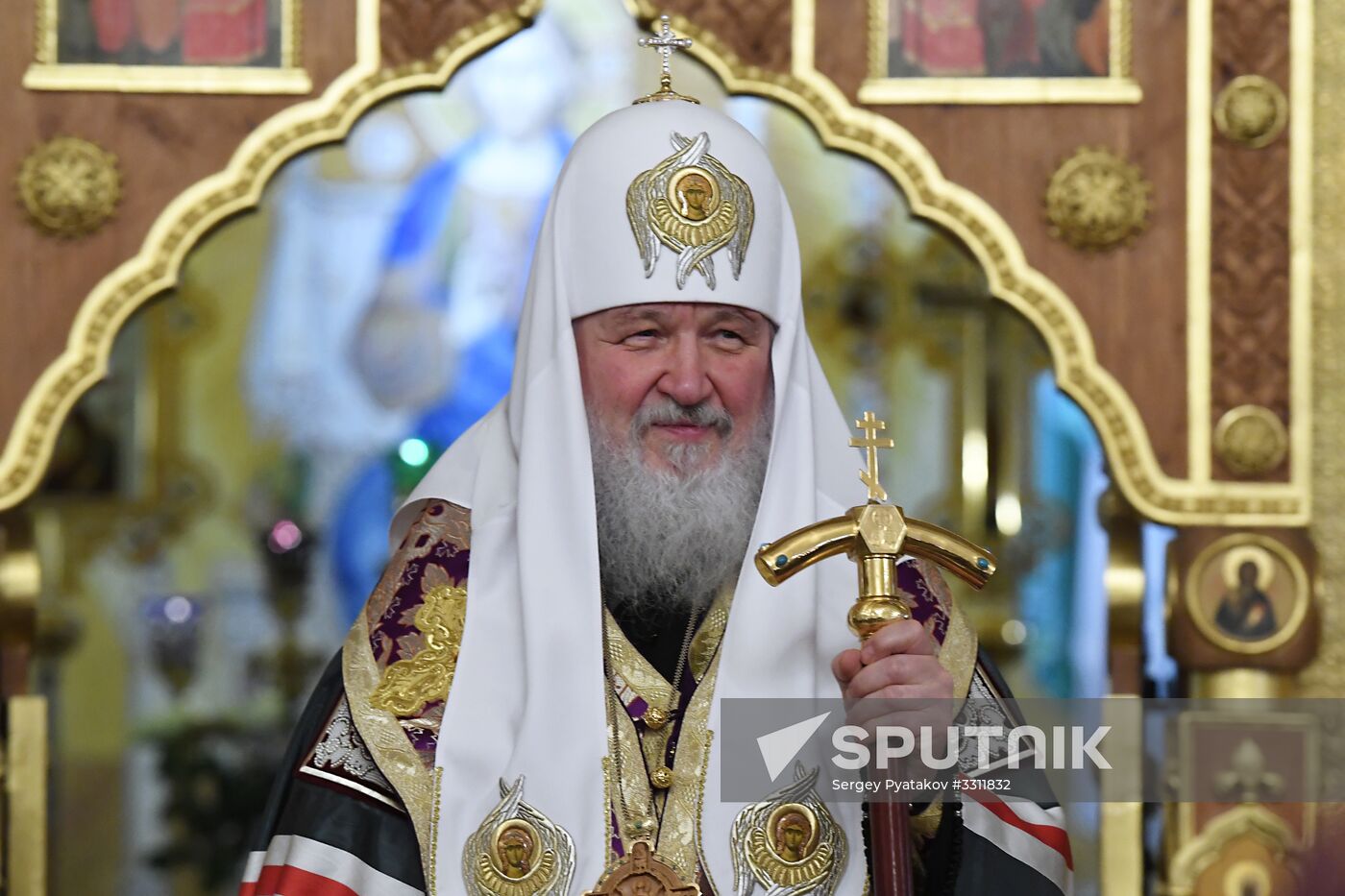 Patriarch Kirill holds gratitude service for Russian Olympic athletes