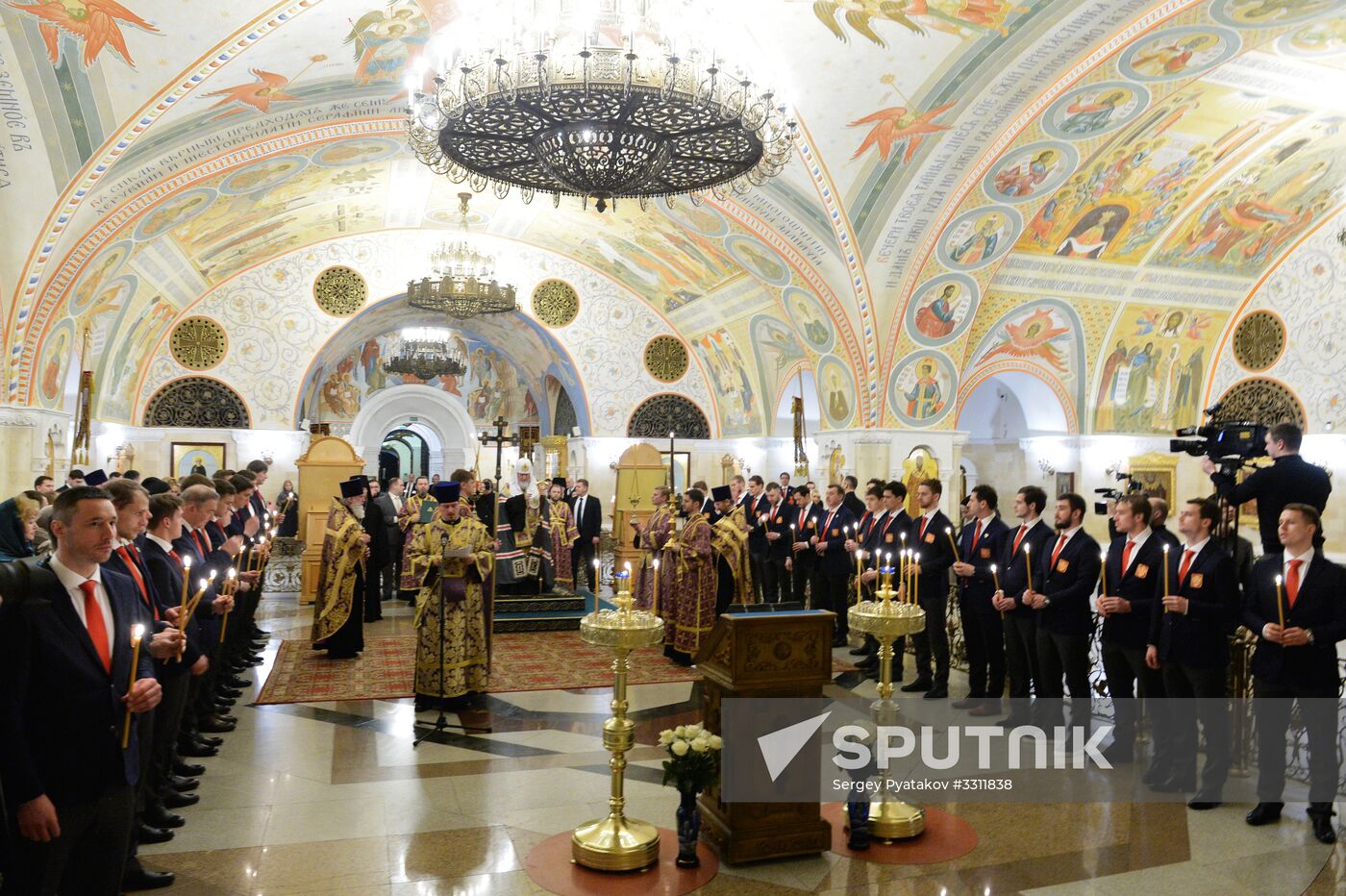 Patriarch Kirill holds gratitude service for Russian Olympic athletes