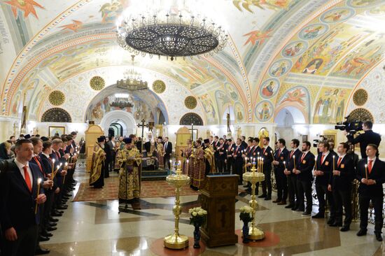 Patriarch Kirill holds gratitude service for Russian Olympic athletes