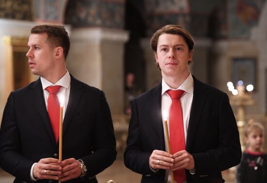 Patriarch Kirill holds gratitude service for Russian Olympic athletes