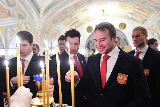 Patriarch Kirill holds gratitude service for Russian Olympic athletes