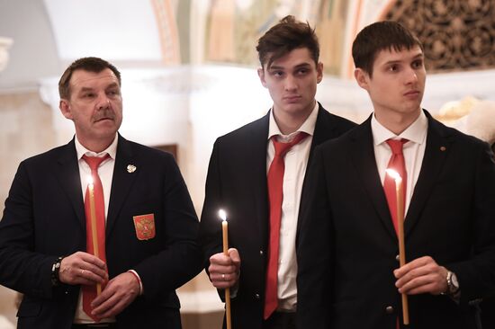 Patriarch Kirill holds gratitude service for Russian Olympic athletes