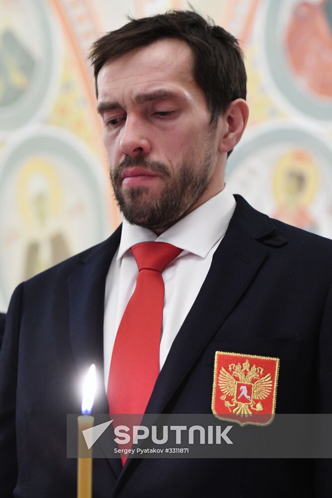 Patriarch Kirill holds gratitude service for Russian Olympic athletes