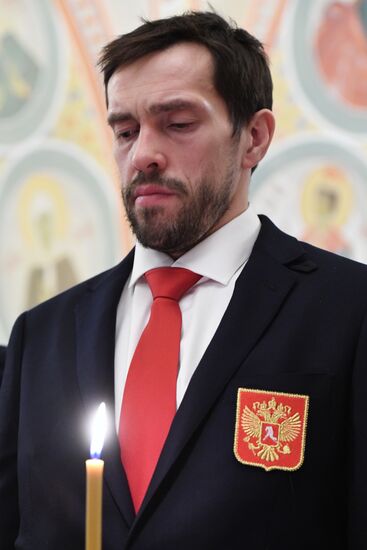 Patriarch Kirill holds gratitude service for Russian Olympic athletes