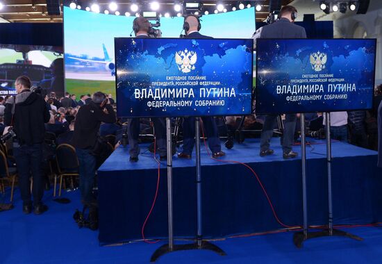 Vladimir Putin's annual Presidential Address to the Federal Assembly