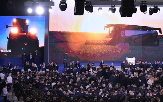 Vladimir Putin's annual Presidential Address to the Federal Assembly