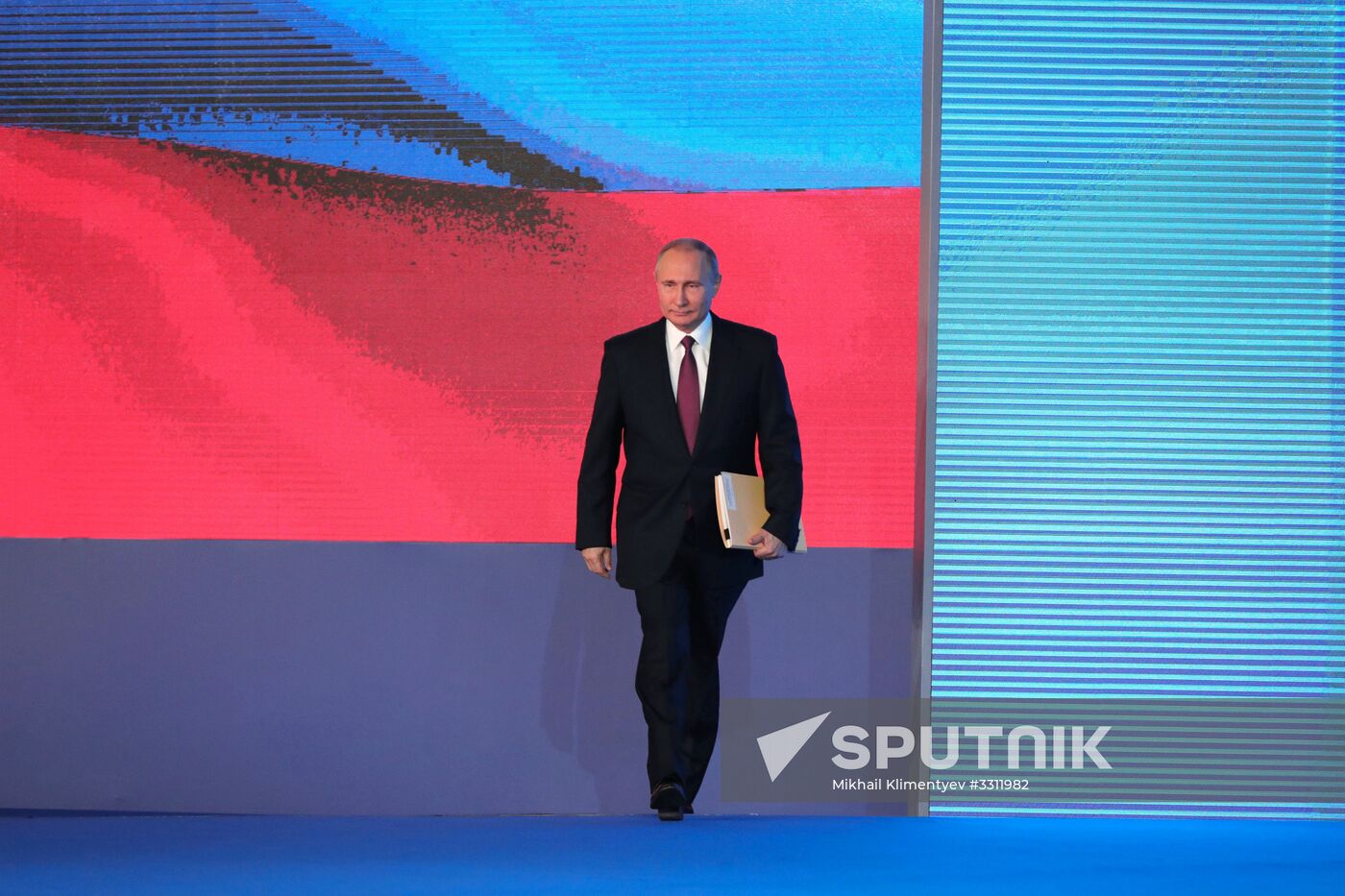 Vladimir Putin's annual Presidential Address to the Federal Assembly