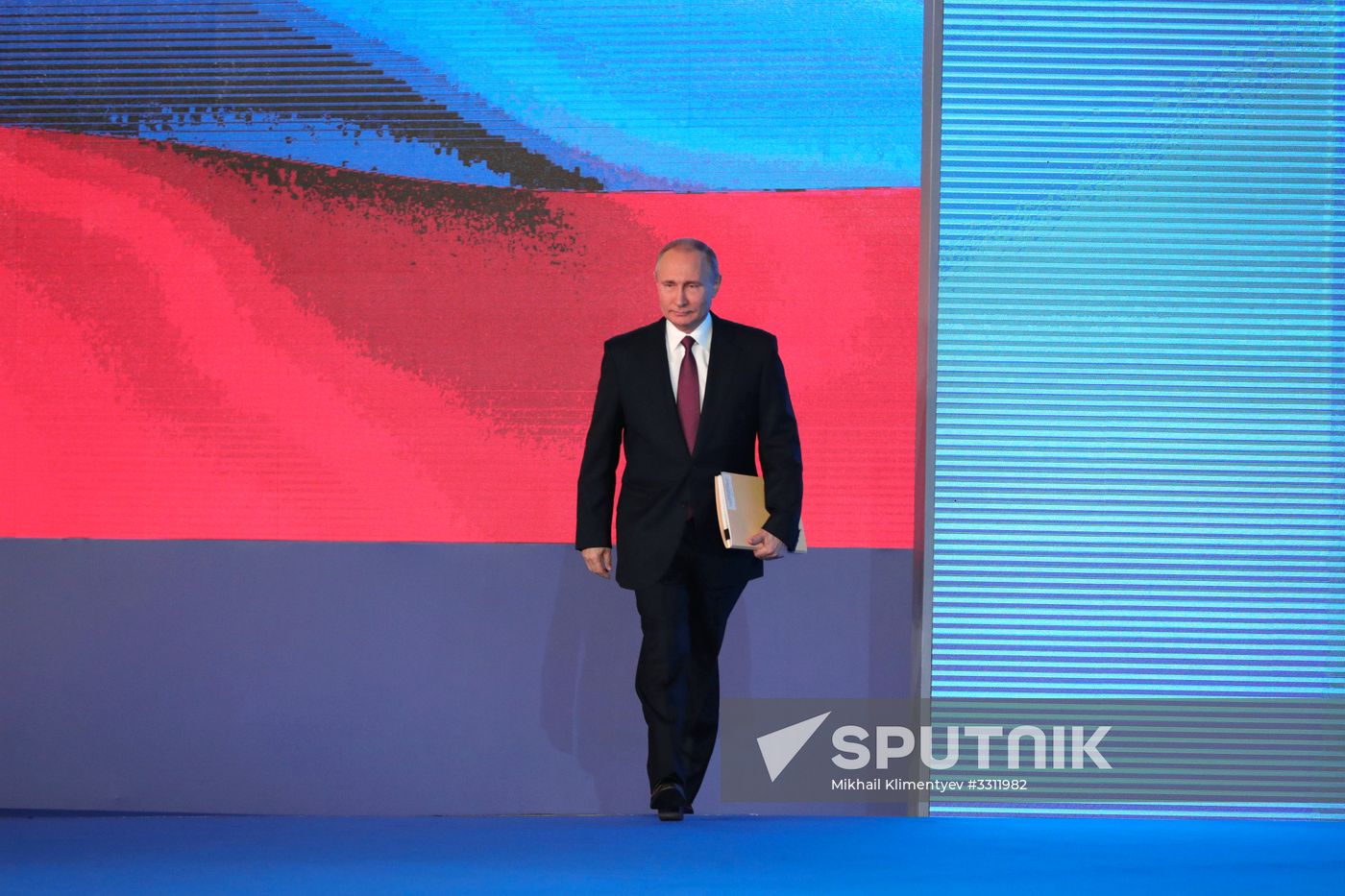 Vladimir Putin's annual Presidential Address to the Federal Assembly