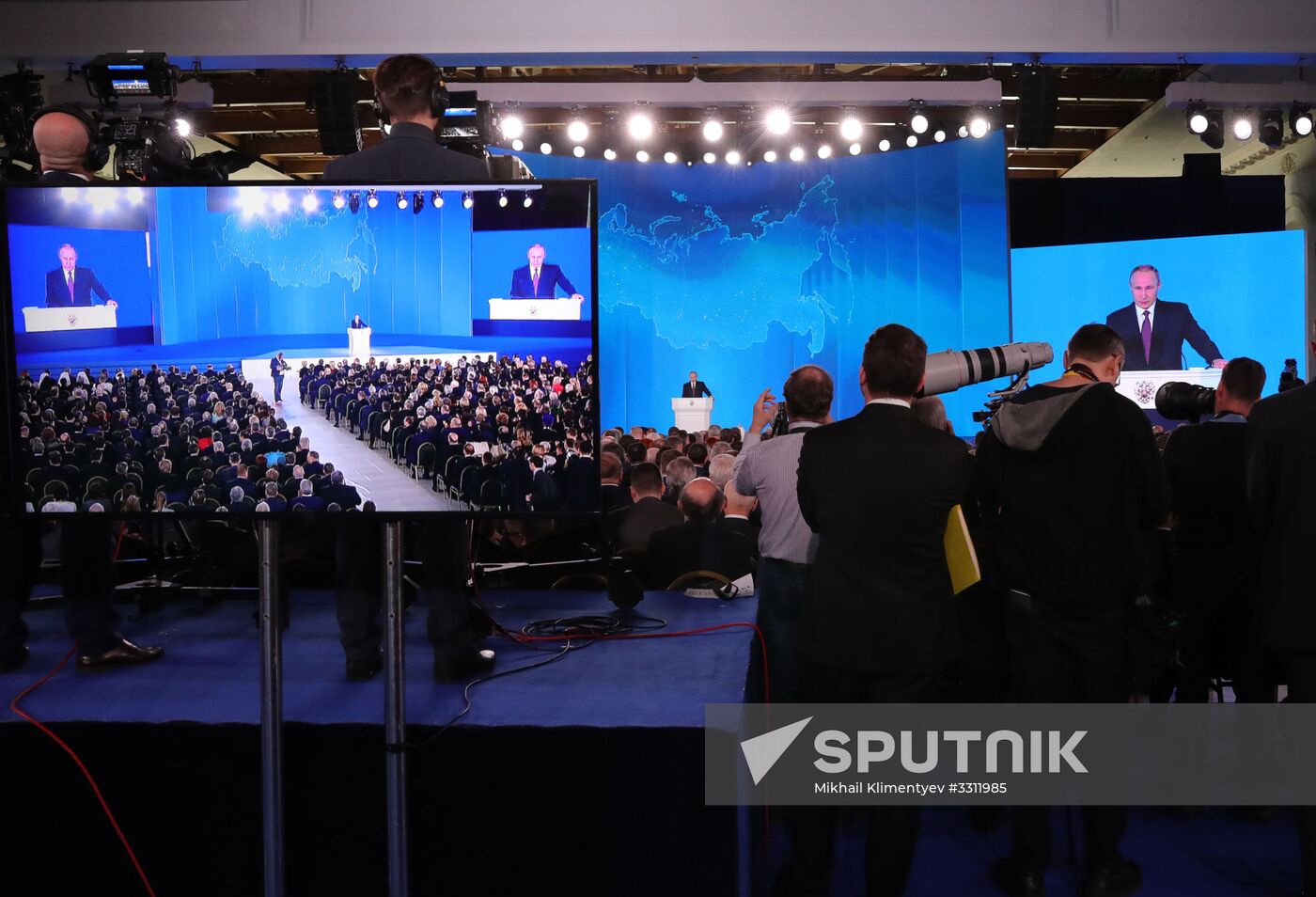 Vladimir Putin's annual Presidential Address to the Federal Assembly