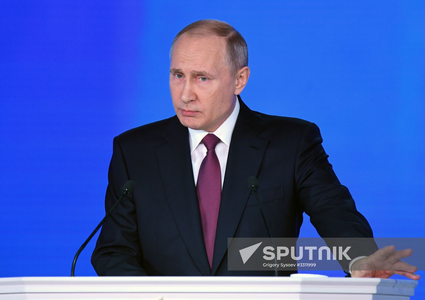 Vladimir Putin's annual Presidential Address to the Federal Assembly