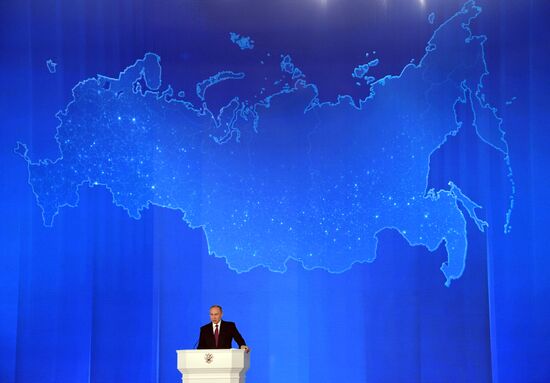 Vladimir Putin's annual Presidential Address to the Federal Assembly