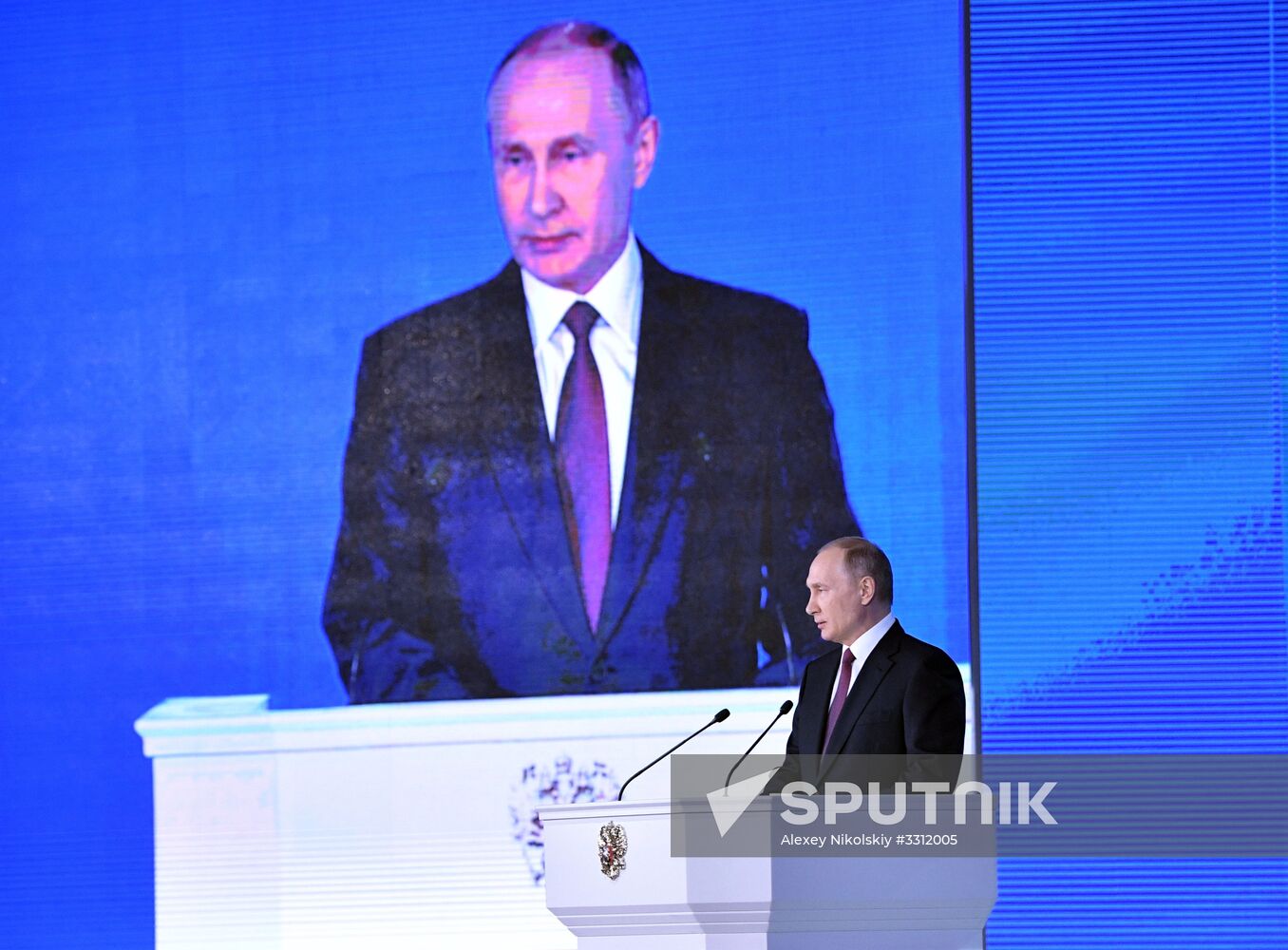 Vladimir Putin's annual Presidential Address to the Federal Assembly