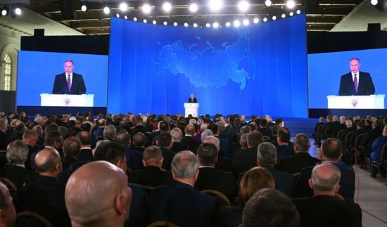 Vladimir Putin's annual Presidential Address to the Federal Assembly
