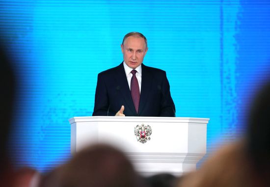 Vladimir Putin's annual Presidential Address to the Federal Assembly