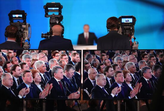 Vladimir Putin's annual Presidential Address to the Federal Assembly