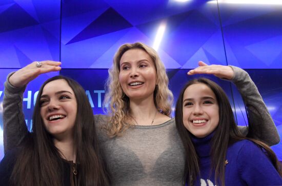 Russian Figure Skating Federation gives news conference