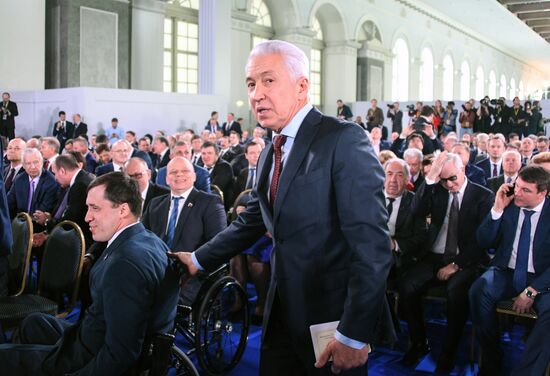 Vladimir Putin's annual Presidential Address to the Federal Assembly