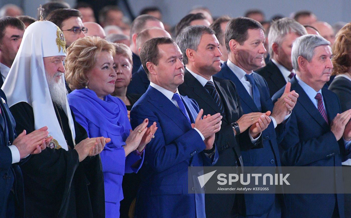 Vladimir Putin's annual Presidential Address to the Federal Assembly