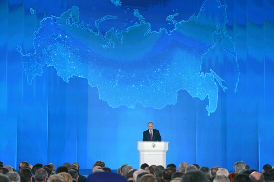 Vladimir Putin's annual Presidential Address to the Federal Assembly