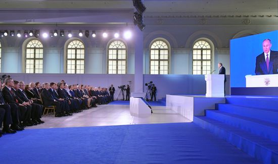Vladimir Putin's annual Presidential Address to the Federal Assembly