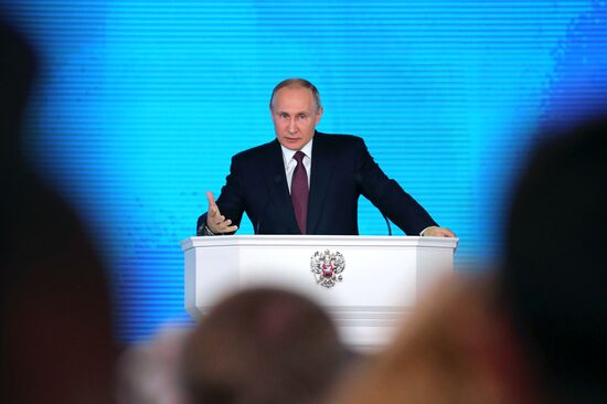 Vladimir Putin's annual Presidential Address to the Federal Assembly