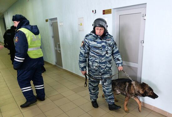 Training to prevent emergencies on presidential election day