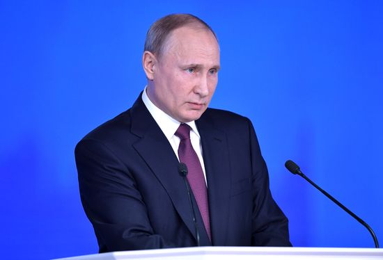 Vladimir Putin's annual Presidential Address to the Federal Assembly
