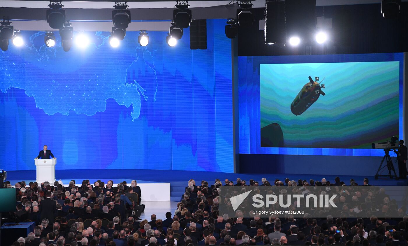Vladimir Putin's annual Presidential Address to the Federal Assembly