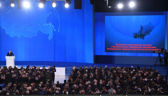 Vladimir Putin's annual Presidential Address to the Federal Assembly