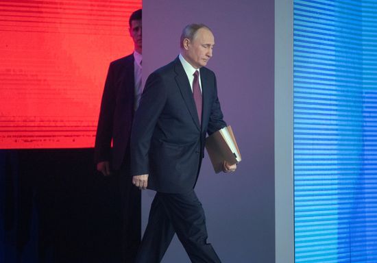 Vladimir Putin's annual Presidential Address to the Federal Assembly