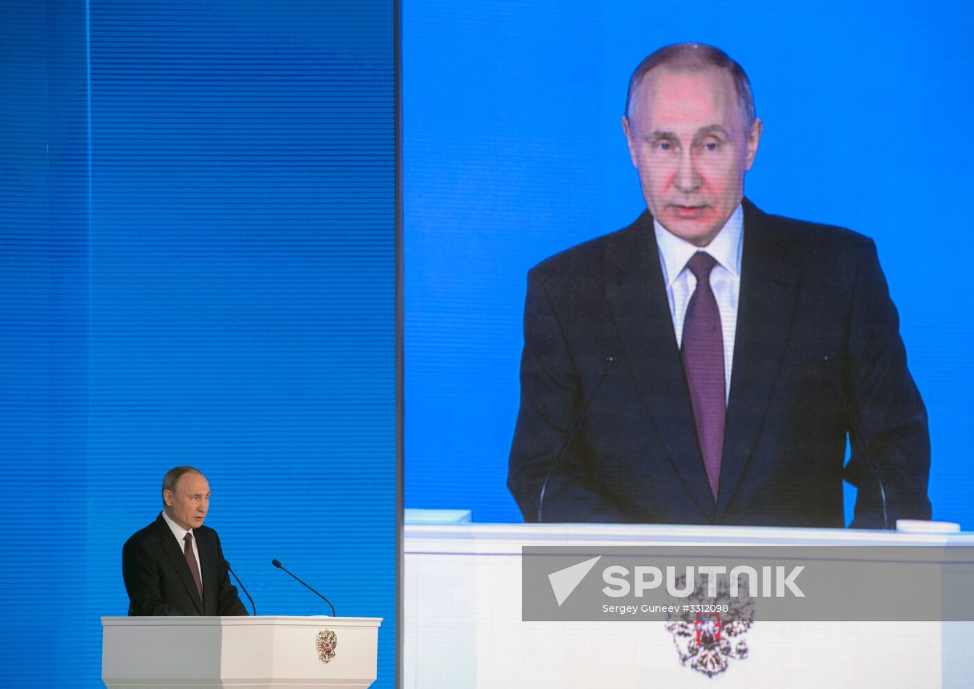 Vladimir Putin's annual Presidential Address to the Federal Assembly