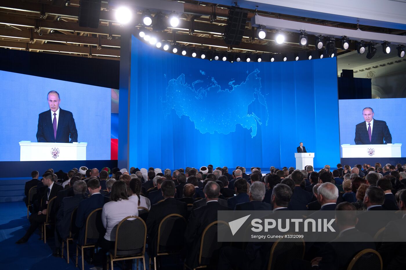 Vladimir Putin's annual Presidential Address to the Federal Assembly