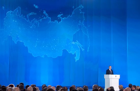 Vladimir Putin's annual Presidential Address to the Federal Assembly