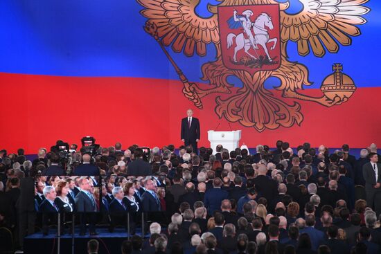 Vladimir Putin's annual Presidential Address to the Federal Assembly