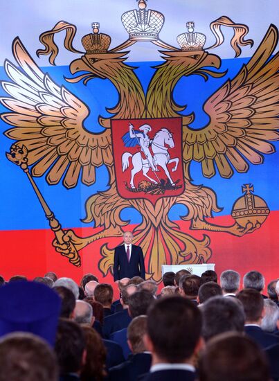 Vladimir Putin's annual Presidential Address to the Federal Assembly