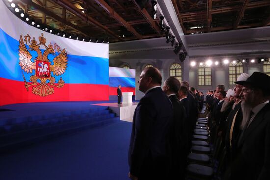 Vladimir Putin's annual Presidential Address to the Federal Assembly
