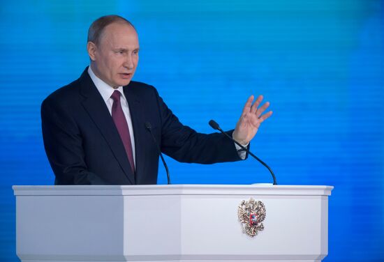 Vladimir Putin's annual Presidential Address to the Federal Assembly