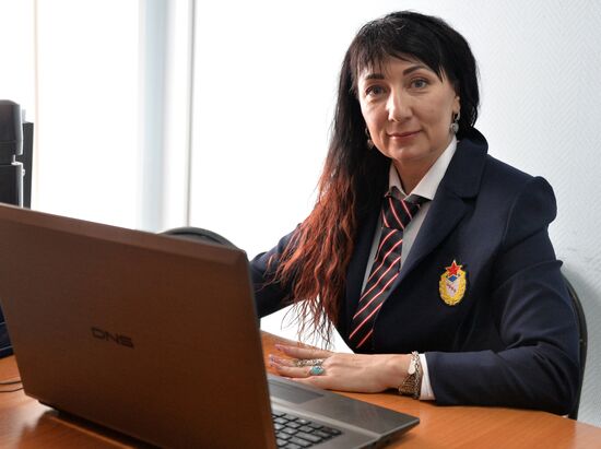 Nontraditional occupations for women. Yelena Aseyeva, Master of Sport in Taekwondo