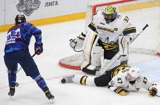 Hockey. KHL. SKA vs Severstal