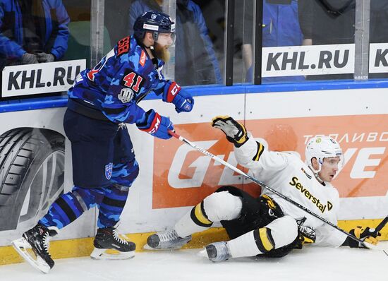 Hockey. KHL. SKA vs Severstal