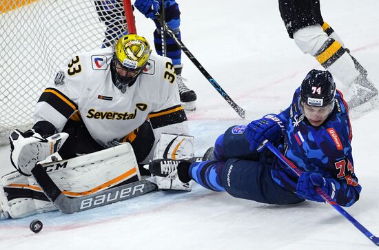 Hockey. KHL. SKA vs Severstal