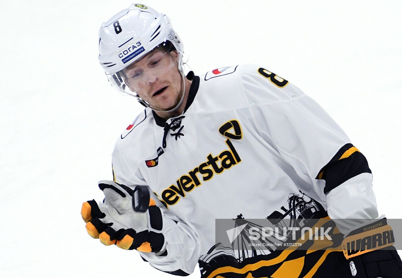 Hockey. KHL. SKA vs Severstal