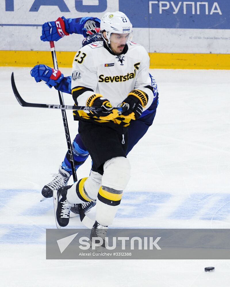 Hockey. KHL. SKA vs Severstal