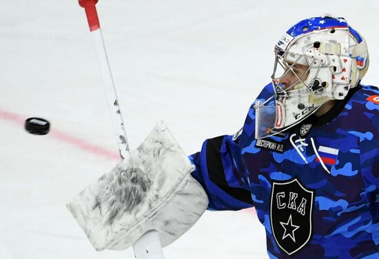 Hockey. KHL. SKA vs Severstal