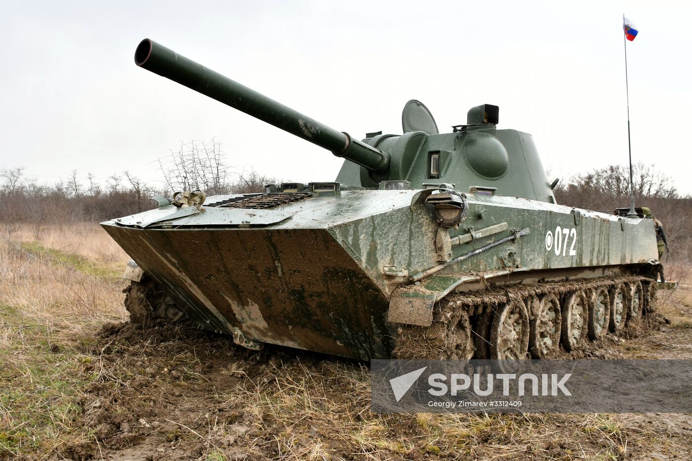 Exercises of air-landing troops in Krasnodar Territory