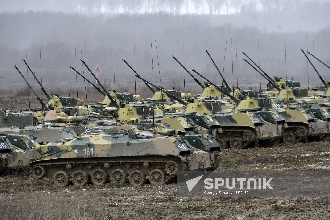 Exercises of air-landing troops in Krasnodar Territory