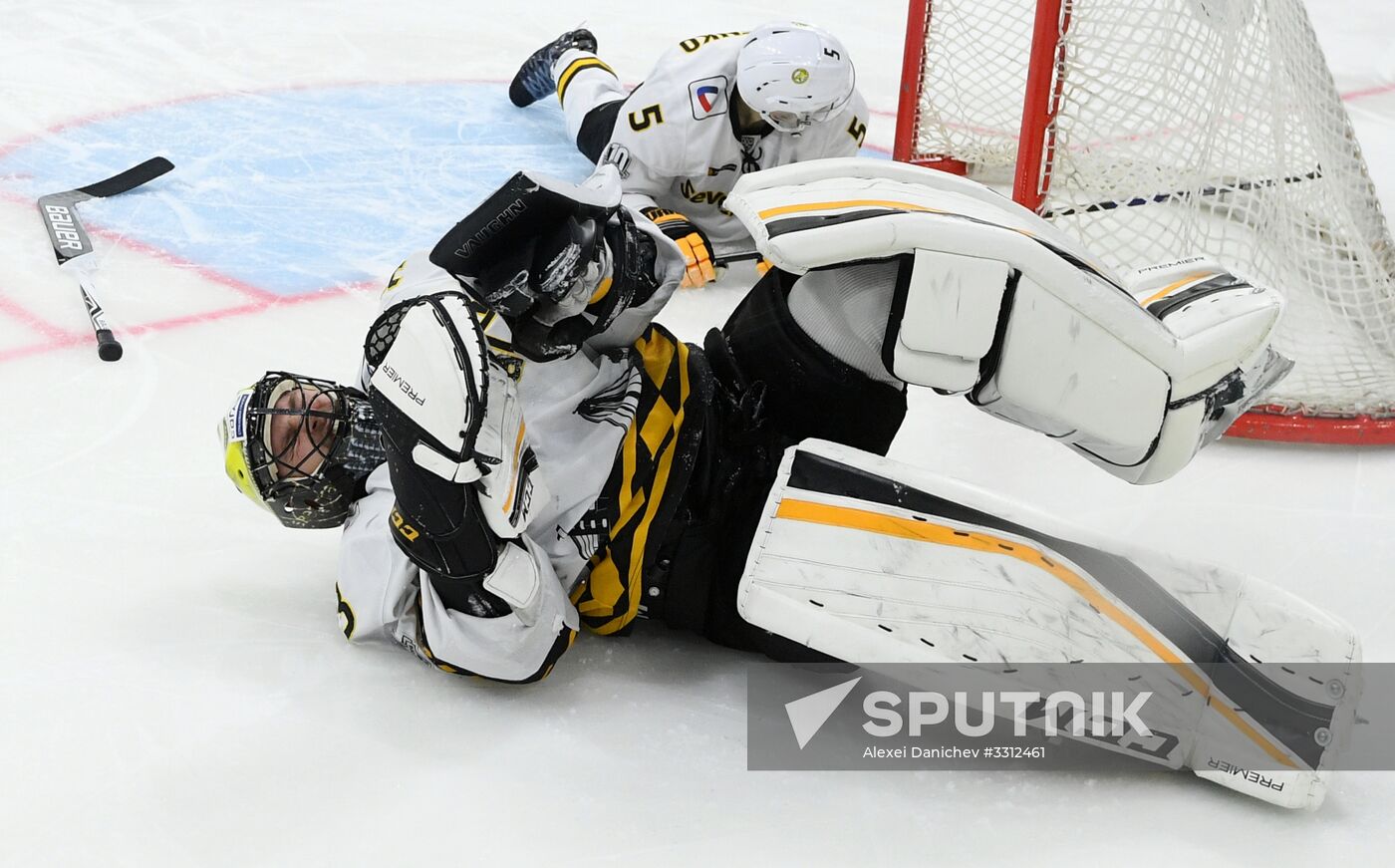 Hockey. KHL. SKA vs Severstal